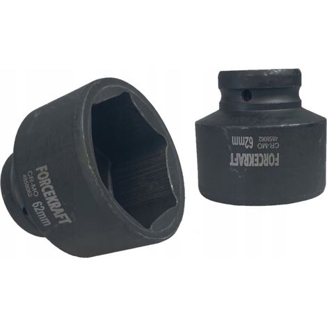 Dado de impacto de 6 puntas de 1" y 62 mm