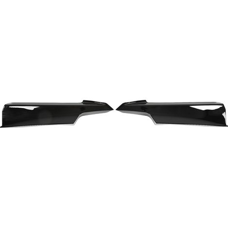 Paire de protections d'angle de pare-chocs avant pour BMW Série 3 F30 F31 F3 320i 328i 330i 335i 340i 316d 318d 320d 330d M Sport Noir Piano (1/5)