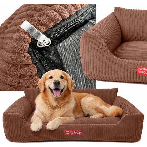 Cama Sztruks marr贸n L (10) (1/5)