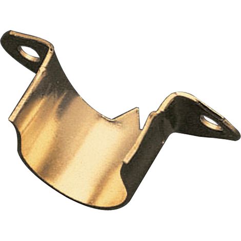 AVL Soporte lateral para tubo de armario 20mm cromo/láton WL-142