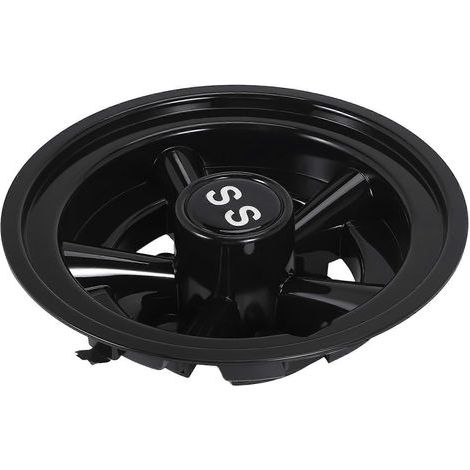 Enjoliveur de roue de 8 pouces en acier inoxydable pour voiturette de golf, 5 rayons, compatible avec les modèles Club Car, EZGO et Yamaha. (1/5)