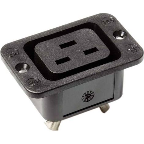 BACHMANN Presa per apparecchi freddi 70°C 16A / 250V, 917.172 (1/2)