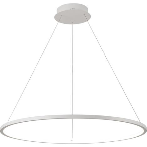 Italux Vinola Suspension LED 80 cm, blanc 3000/4000 K (1/2)