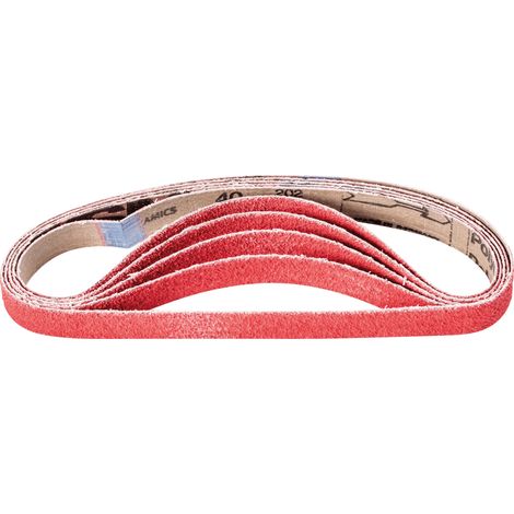 PFERD TOOLS Keramikkorn Schleifband BA 20x520mm CO-COOL40 für Edelstahl-Schliff mit Bandschleifer 20 Stk