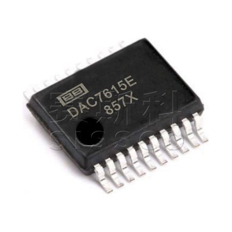Electronic components DAC7615E DAC7744E, chips and electronic components, 5 units in total.