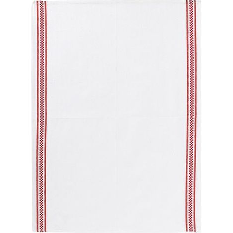 Geschirrtuch 50 x 70 cm Rot - Damier - Winkler