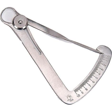 Zahnärztlicher Messschieber, Instrument des Zahnarztes, zahntechnischer Labormessschieber (für Metall) (1/5)
