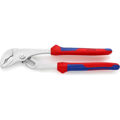 Pince multiprise à crémaillère chromée, avec gaines bi-matière 250 mm 89 05 250 (1/4)