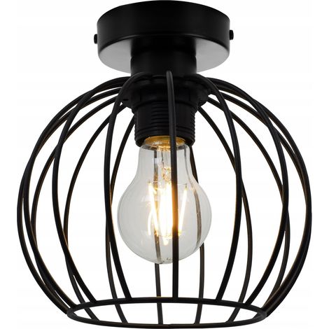 Loftowa lampe sufitowa druciak edison rétro LED (1/5)