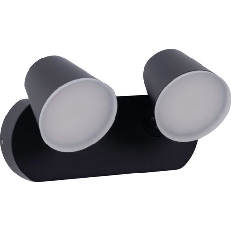 Applique murale d'extérieur double "Tura" - 20,5W - Orientable - (1/5)