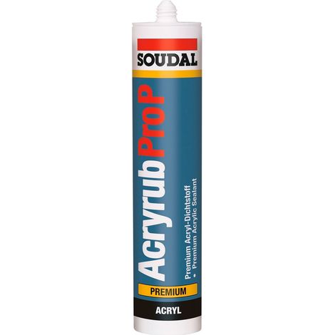 Soudal Maleracryl Acryrub Pro P Universal weiss 310 ml (1/4)