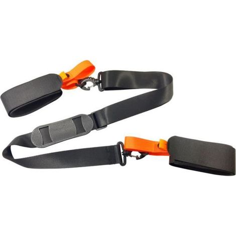 Sangles porte-skis réglables – bretelles EVA épaisses pour transport mains libres (1/4)