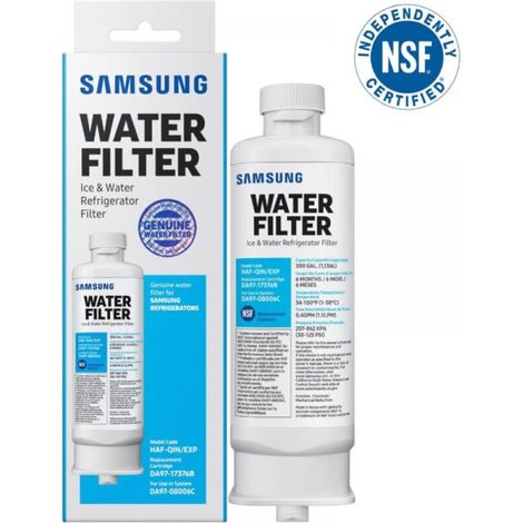 Replacement Refrigerator Water Filters for Samsung DA97-17376B DA97-08006C HAF-QIN HAF-QIN/EXP (1/4)