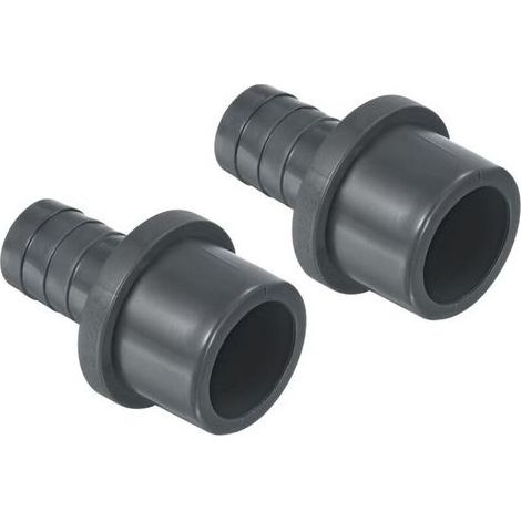 Reducer of hose, diameter outdoor of the socket 32 x diameter outdoor of the pagode 20 (mm), 2 pieces by package, connector right, gray. (1/5)