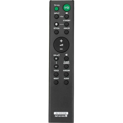 Control remoto de repuesto RMT-AH100U para sistema de audio con barra de sonido HT-CT180 SA-CT180 HTCT180 SACT180 (1/2)