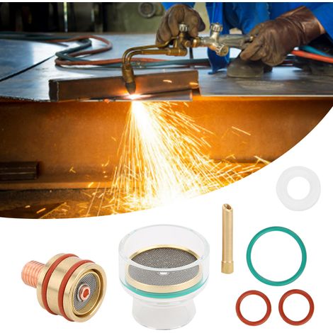 Kit de soudage TIG TFM53NCN : torche TIG, coupelle en verre et pince pour WP9 WP202,4 mm (1/5)