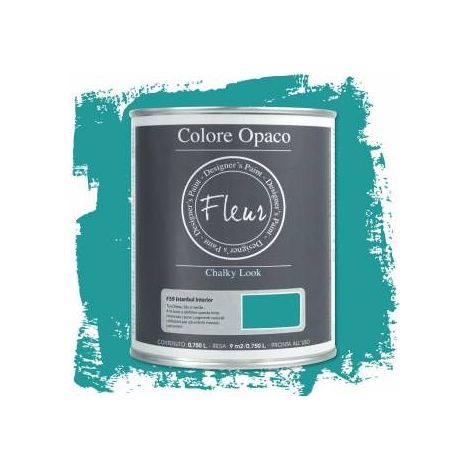 FLEUR CHALKY COLORE OPACO EFFETTO GESSO 750 ML F59 ISTANBUL INTERIOR (1/4)