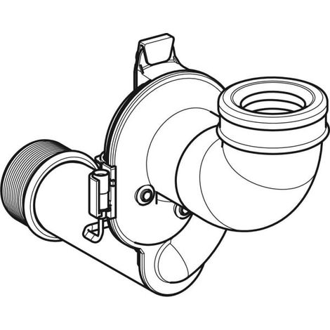 Geberit Geruchsverschluss mit Sensor Abgang vertikal d50 (1/3)
