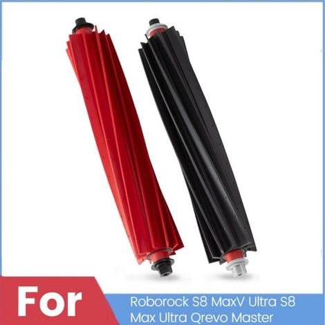 Brosse à Rouleau pour Roborock S8 MaxV Ultra, pour S8 Max Ultra, pour Pièces D'Aspirateur Robot Qrevo Master (1/4)