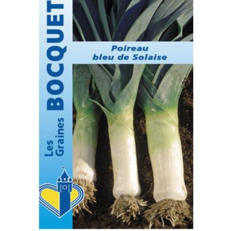 Poireau 'Bleu de Solaise' le sachet de 1000 graines (4g) (1/2)