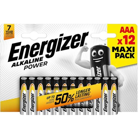 Energizer S16768 Alkaline Power AAA x 12 S16768 ENG6770