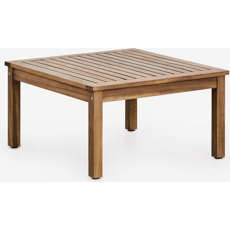 SKLUM Couchtisch quadratisch 65x65 cm aus Akazienholz Branson Akazie Braun (1/5)