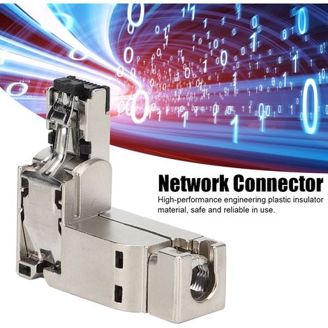 Connecteur Ethernet RJ45 4 fils 2 paires étanche pour câblage réseau 6GK1901-1BB20-AA0 (1/5)
