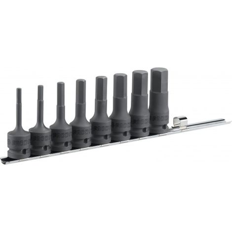 Satz von 8 Schlagschraubendrehereinsätzen 1/2 5-19 mm FACOM - NSHM.J8