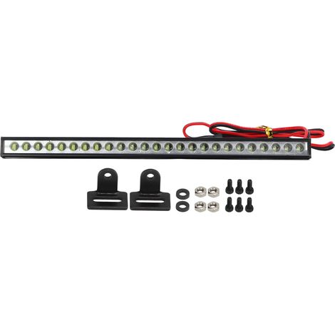 Phare LED pour RC Car, Barre Lumineuse Haute Luminosité pour Véhicules 1/8 1/10 1/12 1/14, Résistante et Compacte (1/5)