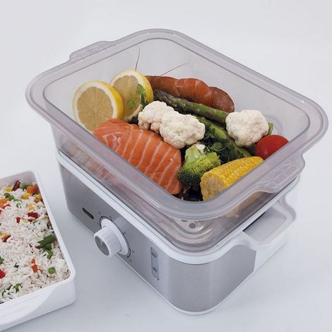 Cocina al vapor 800W 1,2L CV623 JATA