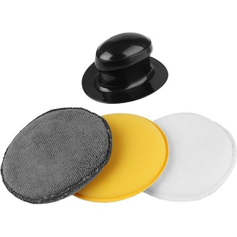 Éponge Carmotion - applicateur recouvert de microfibres avec poignée (1/5)