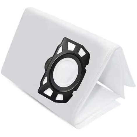 Confezione da 10 sacchetti per aspirapolvere Kärcher WD4, WD5, WD6, MV4, MV5, MV6 – in microfibra a 5 strati, ad alta filtrazione (99,99%), resistenti, compatibili con gli aspirapolvere multiuso Kärch