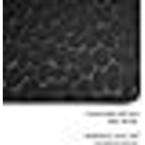 Tappetino da bagno antiscivolo in memory foam Bardusch - Tappetino da bagno 50 x 80 cm - Nero (1/4)
