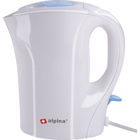 Bouilloire ALPINA, 1 L, 1000 W, blanc (1/5)