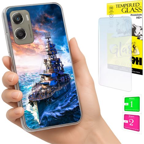 Funda para Motorola Moto G06 / G06 Power, carcasa trasera + cristal (1/5)