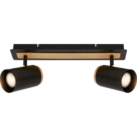 Deckenstrahler Deckenleuchte Deckenlampe Schlafzimmer Schwenkbar 2-flammig Flur