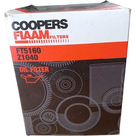 Filtro olio motore marca coopers fiaam codice filtro ft5160 z1040
