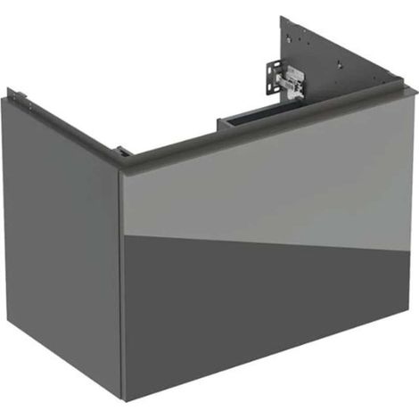 Geberit Acanto mueble bajo lavabo, 1 cajón y 1 cajón interior, (1/2)