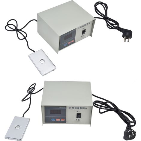 Plaque chauffante à température constante avec affichage numérique, porte-plaque chauffante pour insémination artificielle porcine, prise AU 220 V (1/5)
