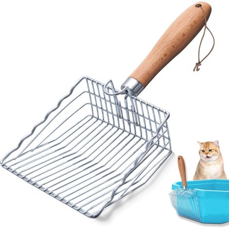 Pelle à Litière pour Chat, Pelle Litiere Chat Metal, Courte (1/5)