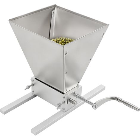 Moulin à Céréales Manuel de Broyage Réglable Broyeur à Grains avec Grande Trémie, Conception du manivelle, pour Noix Café Céréales Maïs Épices (1/5)