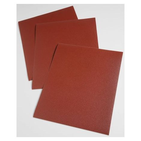 Feuille abrasive 3M, Oxyde d'aluminium grain P320, Très fin, 280mm x 230mm ( Prix pour Boîte de 25 )