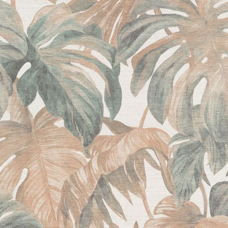 Vliestapete - Forest Dreams - Taupe Terrakotta Braun Bäume Blätter Erismann - 1055811 (1/5)