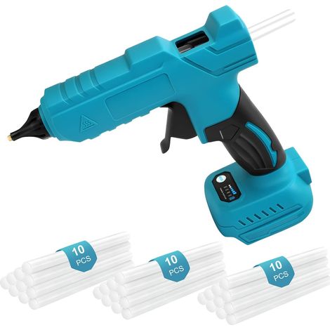 Pistolet à Colle Chaude, 100W 30pcs 11mm150mm Bâtons de Colle, Pistolet Silicone, Rapide et Sûr, pour Réparation, Artisanat, DIY, Maison, Bricolage, Bureau (1/5)