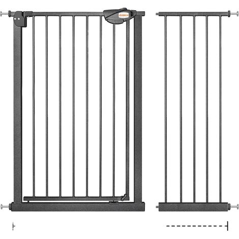 Barrière pour bébé, fermeture automatique, système de double verrouillage, 105114cm (1/2)