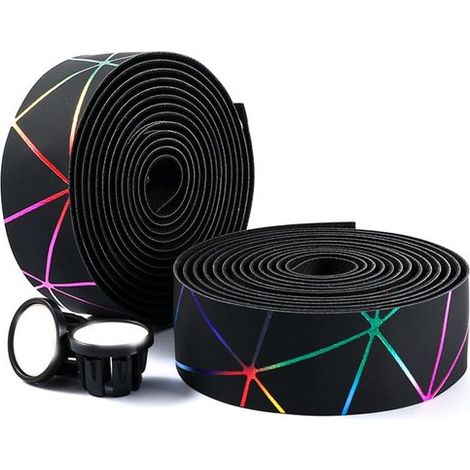 Dailygoods - Cinta para manillar de bicicleta - Material PU/EVA - Agarre antideslizante (1/5)