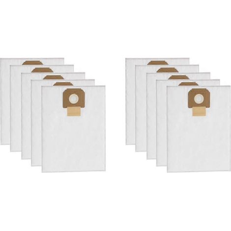 Lot de 10 sacs de rechange pour aspirateur Bosch GAS 35 série 2607432037-AquaForge (1/4)