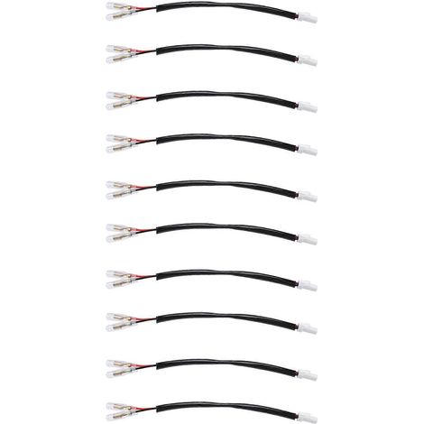 Lot de 10 connecteurs de faisceau de câblage pour clignotants de moto, adaptateurs pour clignotants KTM (1/5)