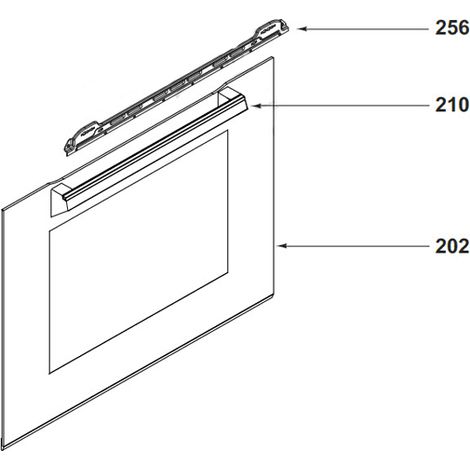 POIGNEE ASSEMBLEE REP 210 pour FOUR DE DIETRICH - AS0033102