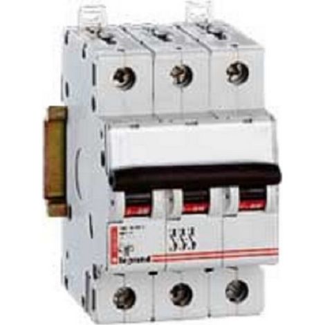 Legrand 06288 Disjoncteurmagnéto-therm DX 6000 - Lexic à vis - 3P /400V/32A